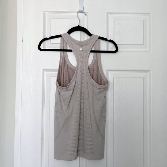 Lululemon Swiftly Tank Racerback Tank 2.0 *Cool - 6 - Dune/Mink Berry - Picture 7 of 8